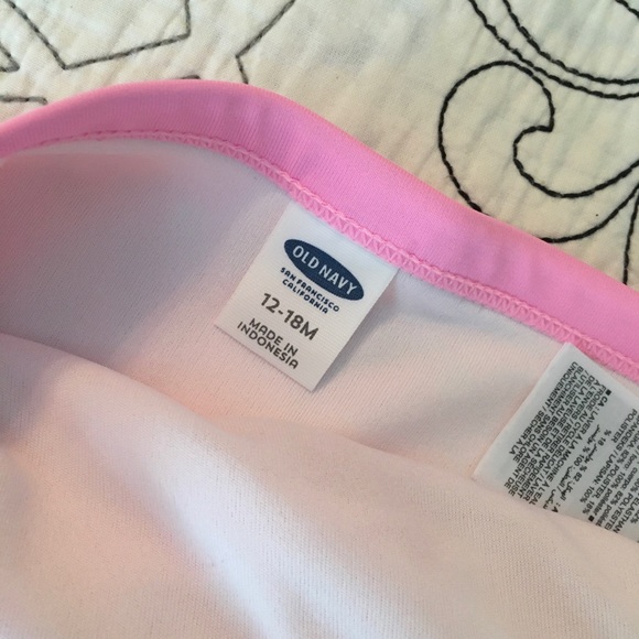 Old Navy, Pink & White Polka Dot Swimsuit - Picture 4 of 5